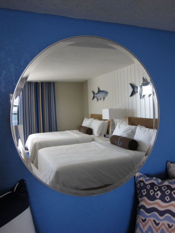 New Rooms with Lucite Tarpon Cutouts
