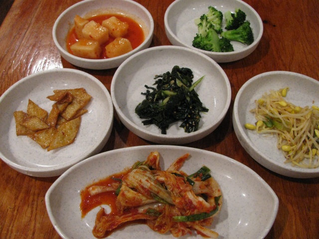 Kimchi and pickled vegetables