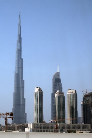Tallest building in the world, Burj Khalifa in Dubai
