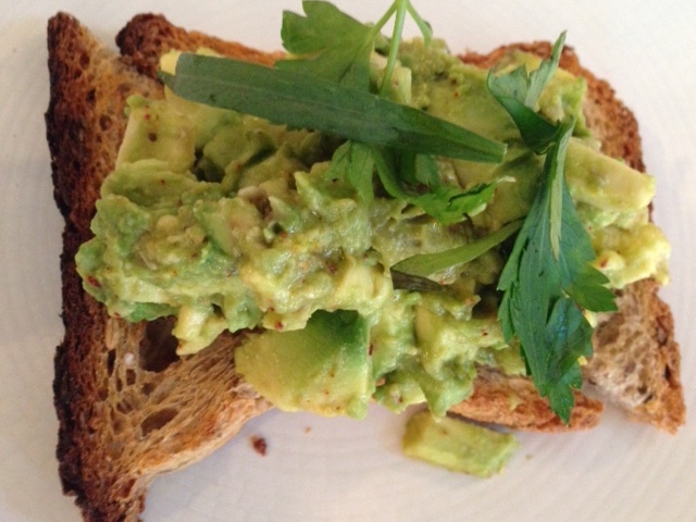 The Bedford Post Inn - Avocado Toast