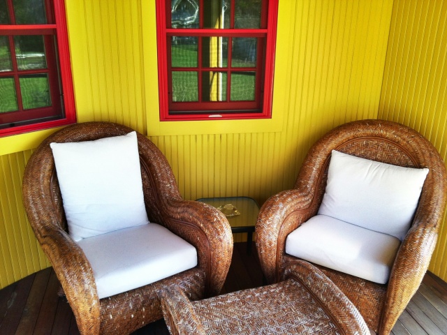Winvian - Charter Oak Cottage - Porch 